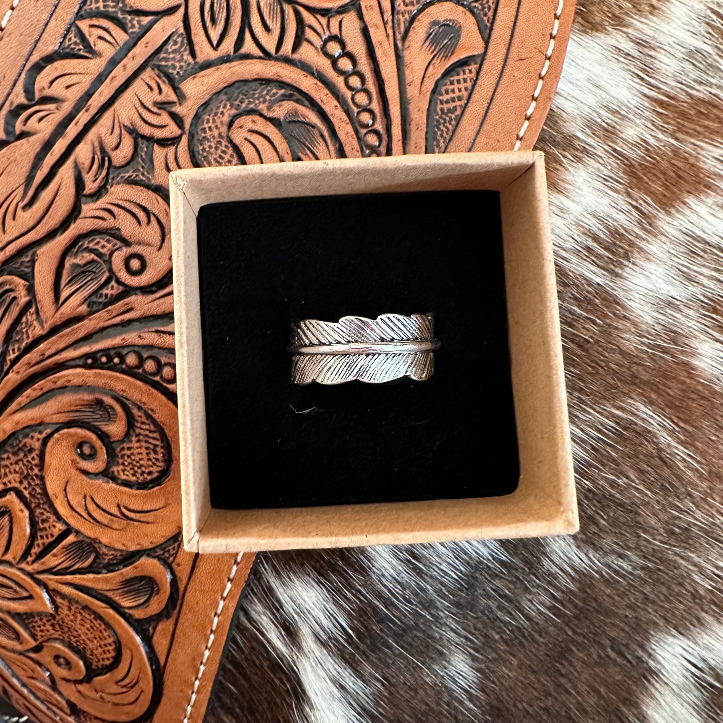 Feather Wrap Ring