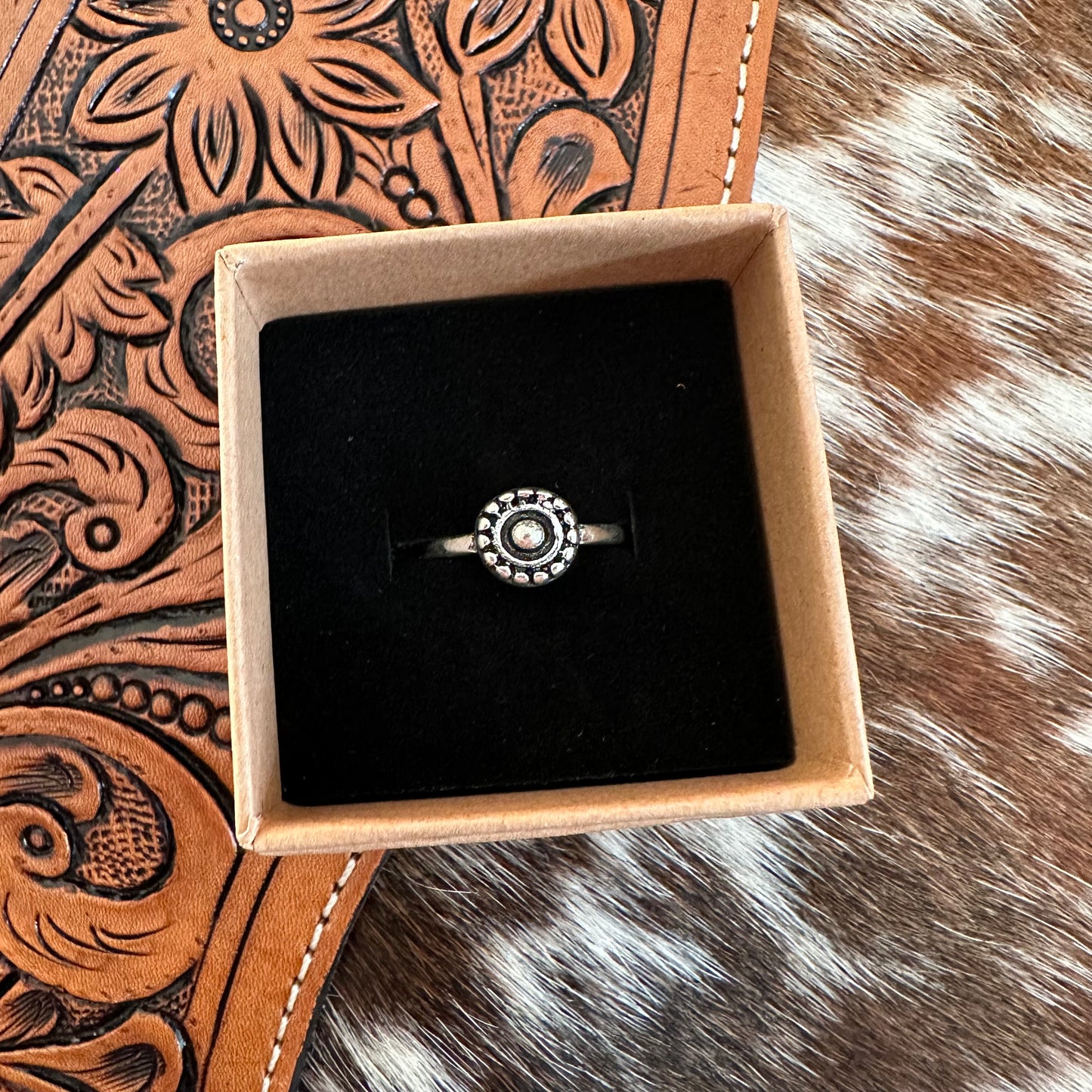 Silver Detail Ring