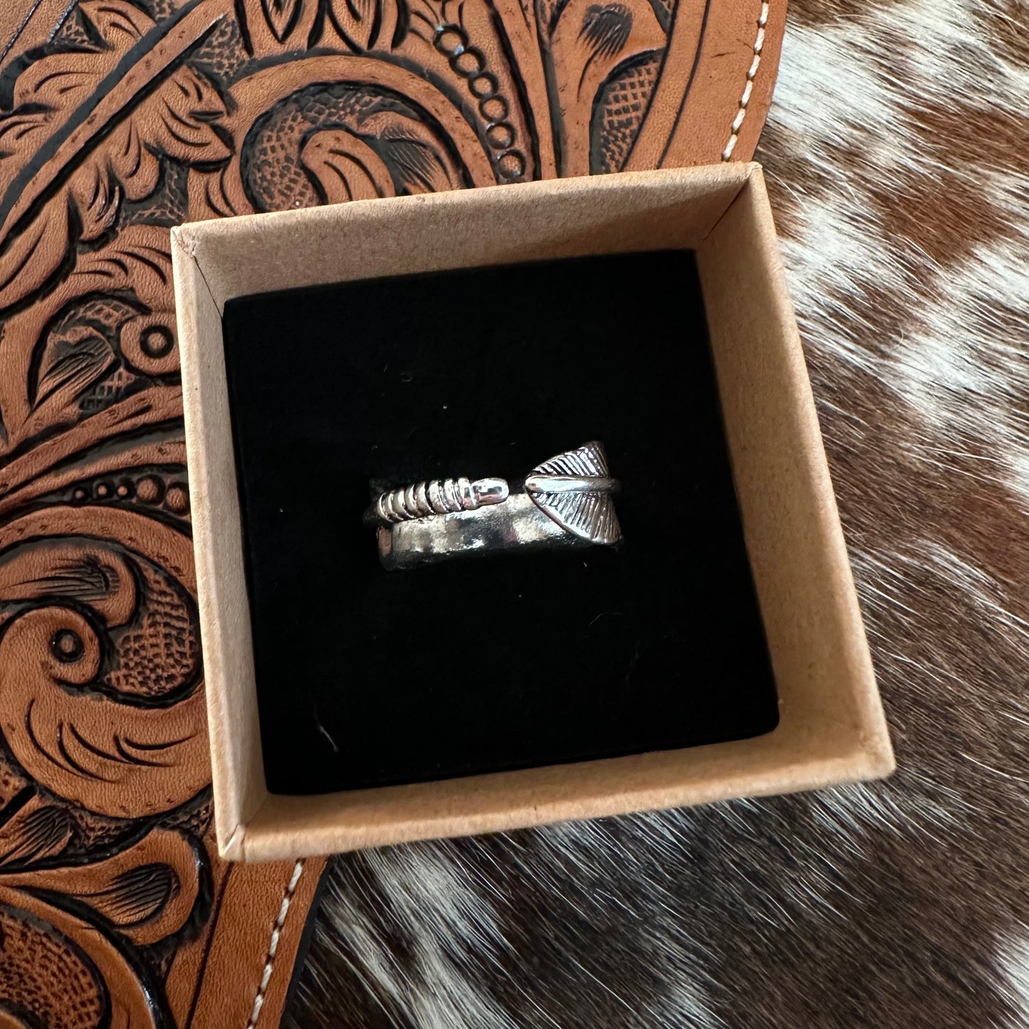 Feather Wrap Ring