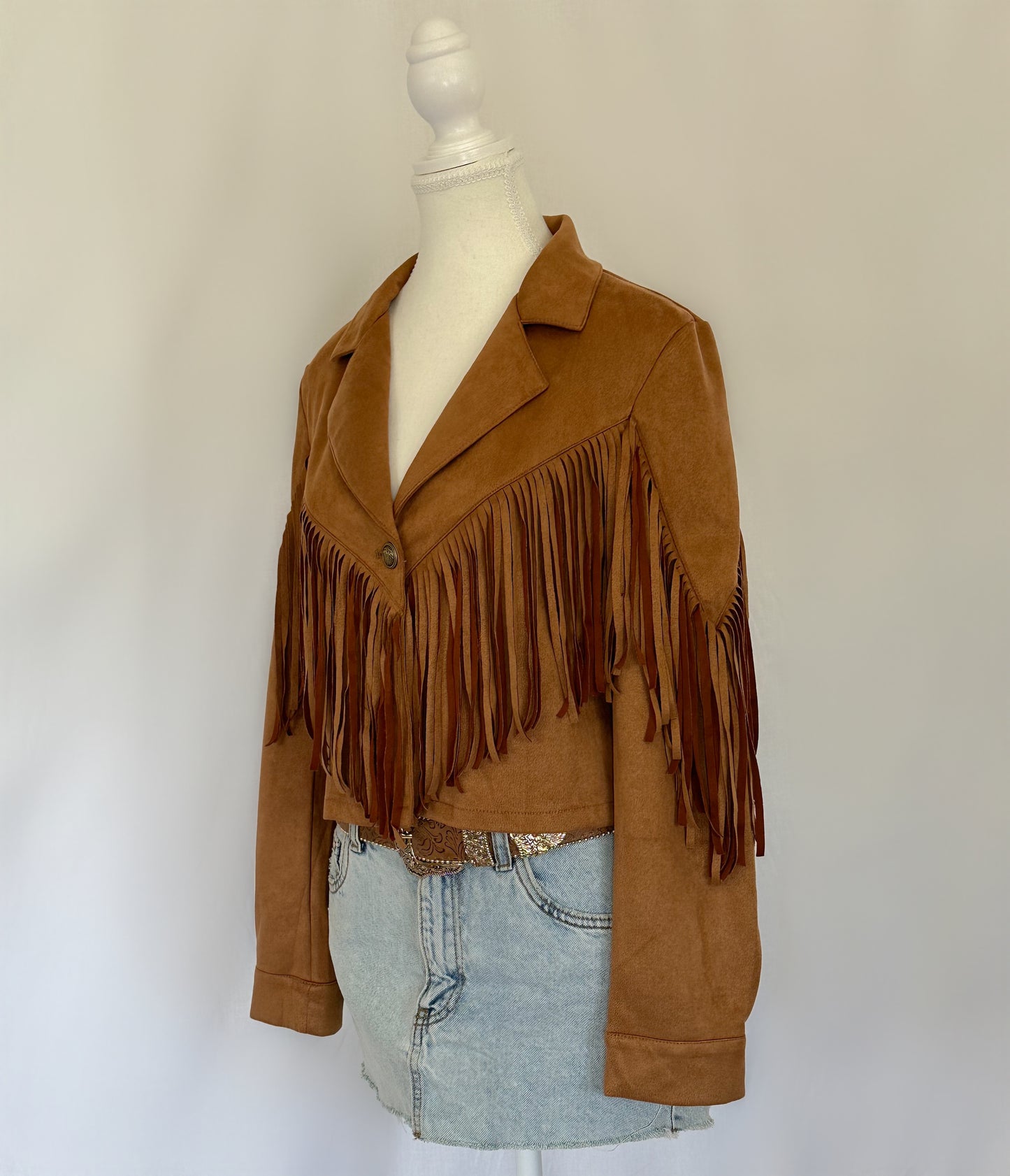 Lainey Fringe Jacket
