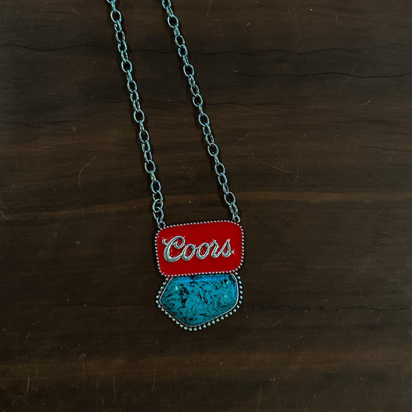 Coors Cowgirl Necklace