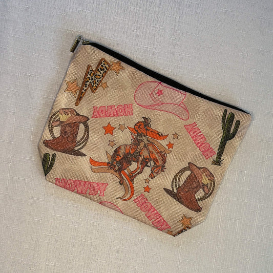 Howdy Makeup Bag