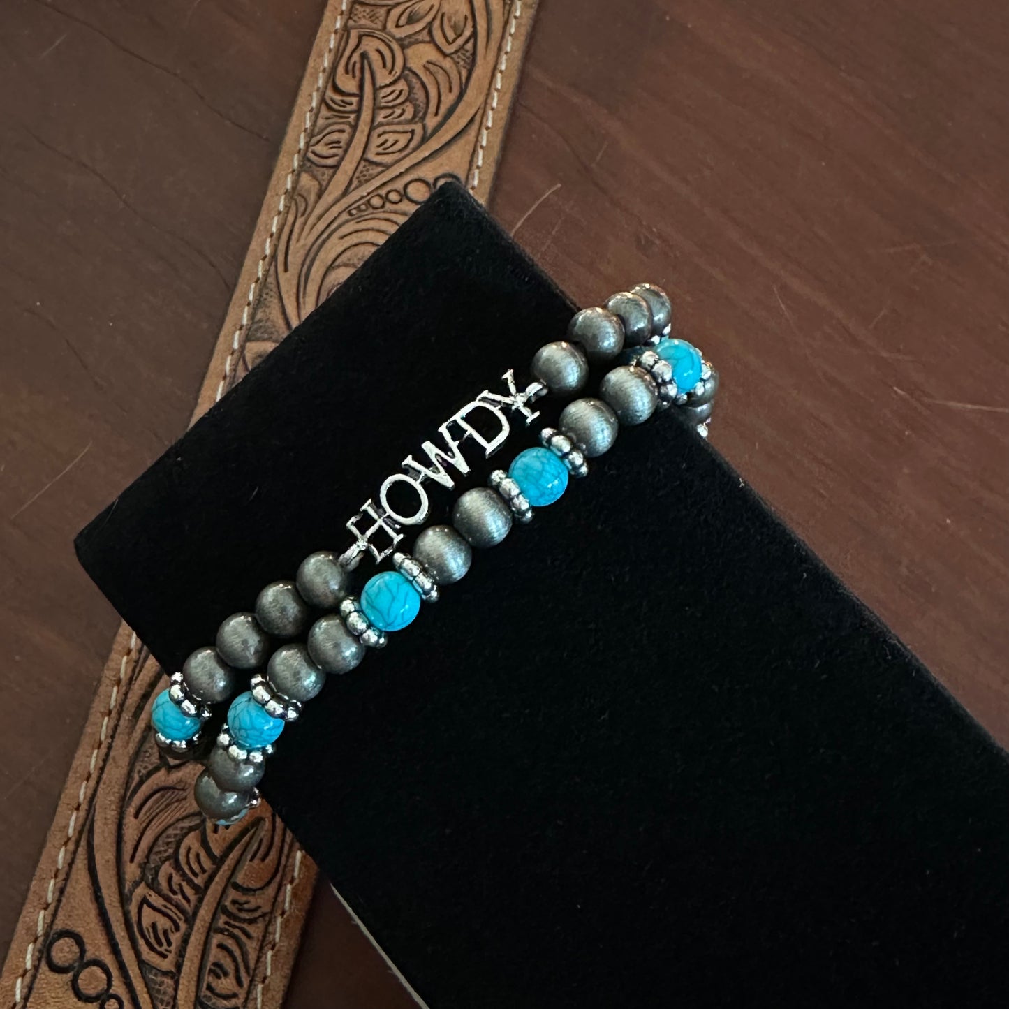 Howdy Beaded Bracelet Set