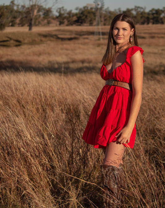 Red Sundress